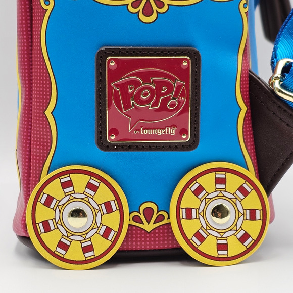 Loungefly SDCC LE Disney A Bug's Life Mini Backpack Bag and Heimlich Pop Bundle - Picture 6 of 10